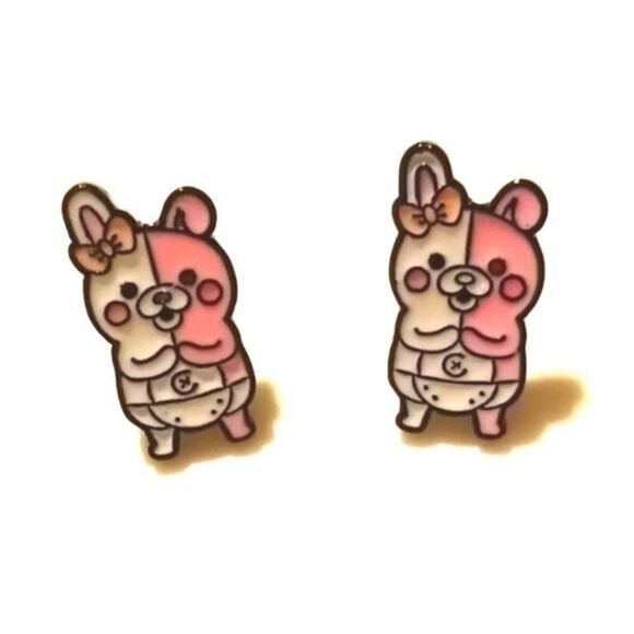 Danganronpa Monomi Earrings - Picture 1 of 3